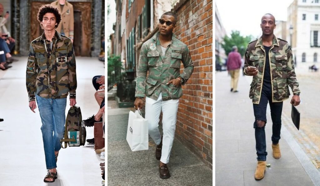 is camo gay fashion