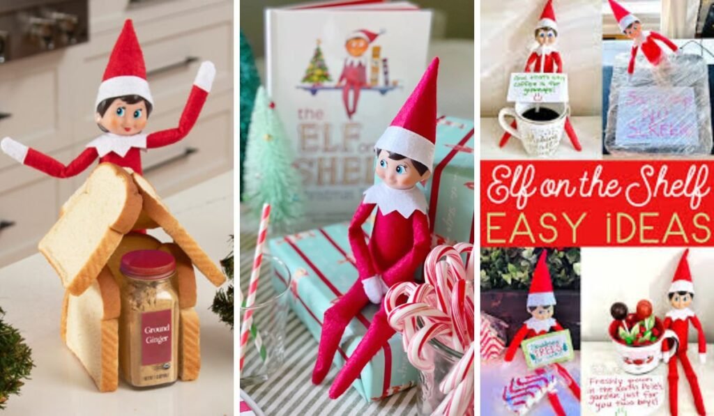 easy elf on the shelf ideas